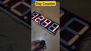Digital Clock and Day counter using Arduino