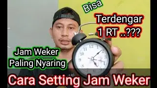 Cara Setting Jam Weker || Alarm Clock #Jam_weker #clock