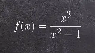 Graphing a rational functions with asymptotes