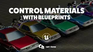 Create and use Blueprint Material Controls - Unreal Engine Tutorial