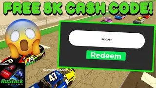 5 THOUSAND CASH CODE IN ROSTOCK RACING? (Roblox)