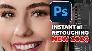 1 CLICK skin retouching in PHOTOSHOP