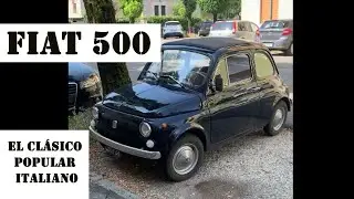 FIAT 500 el clásico popular Italiano visto en Cremona