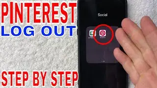 ✅  How To Log Out Of Pinterest 🔴