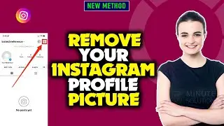 How To Remove Your Instagram Profile Picture 2024 | Delete Instagram Profile