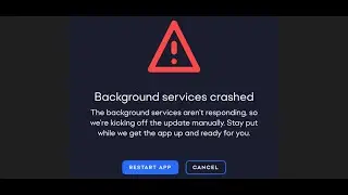 How To Fix EA App Error Background Services Crashed The Background Services Arent Responding