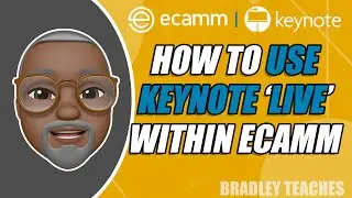 KEYNOTE PRESENTATION IN ECAMM: How to do a LIVE keynote presentation within ecamm