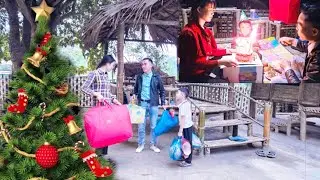 The feelings of a single mother when receiving a meaningful gift for the first time on Christmas day