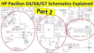 HP Pavilion G4, G6, G7 Quanta Schematics Explained - Learn Laptop Schematics part 2