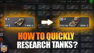 How To Quickly Explore Tanks / Farm Experience Faster In WoT Blitz