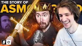 xQc Reacts to The Story of Asmongold: The One True King