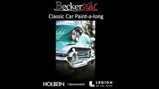 BeckerArt Classic Car Paint-a-long