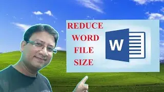 How To Compress Word File Size|Compress Word File To Smaller Size|How To Reduce Word File हिंदी में|