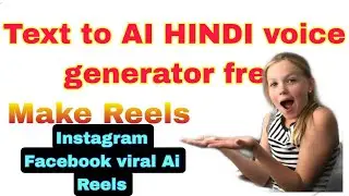 Text to AI HINDI voice generator free