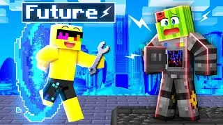 Going To The FUTURE in Minecraft!