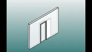 Revit Exercise (Day 137) - Simple Cavity Sliding Door