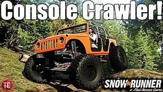 SnowRunner: NEW CONSOLE MOD! FULLY BUILT, 700 HP, JEEP JK ROCK CRAWLER!