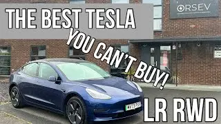 Tesla Model 3 LONG RANGE but SINGLE MOTOR range test. 79kwh with RWD efficiency!