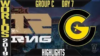 RNG vs CG Highlights Game 2 | S9 Worlds 2019 Group C Day 7 | Royal Never Give Up vs Clutch Gaming