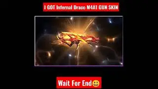 I Got Infernal Draco M4A1 Gun Skin Free Fire | #shorts #short #gyangaming