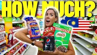 GROCERY SHOPPING IN MALAYSIA 🇲🇾 HOW DOES IT COMPARE TO THE UK?