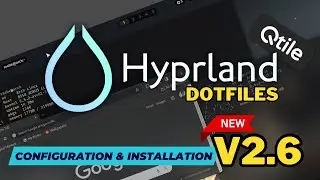 HYPRLAND and QTILE with my dotfiles 2.6. Hyprland settings script, new WAYBAR themes & installer