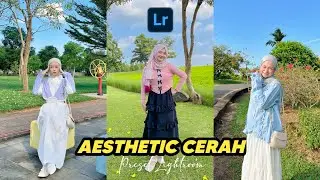 FREE 50+ PRESET LIGHTROOM | AESTHETIC CERAH | LIGHTROOM TUTORIAL