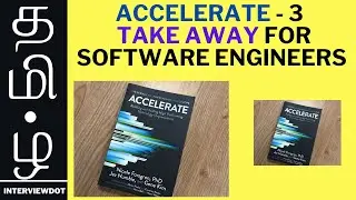 ACCELERATE KEY TAKE AWAY POINTS FOR SOFTWARE ENGINEERS | InterviewDOT