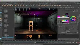 Maya 2024 - Excluding Light from an Object in Your Scene