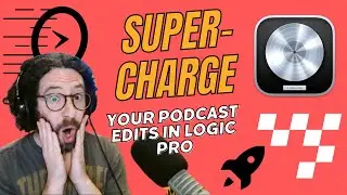 Super-charge your podcast editing using Varispeed in Logic Pro #podcast #logicprox #logicpro