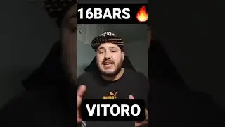 Vitoro 16 Barras 🔥 #raptuga #hiphoptuga #16bars