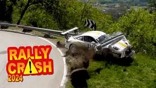 Accidentes y errores de Rally 2024 - Primera semana de Mayo by @chopito  #rally  #crash 15/24