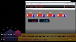 🔥 HOW TO USE HMI PROFESSIONAL IN WPF APPLICATION(VISUAL C#)