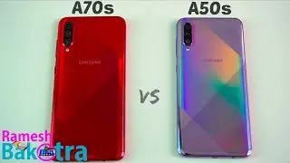 Samsung Galaxy A70s vs Galaxy A50s SpeedTest and Camera Comparison