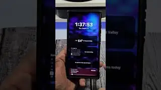 Really cool lock screen feature on Samsung Galaxy S24 Ultra