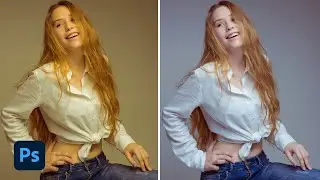 Fix white Balance in single click  in Photoshop  | 1- Minute tutorial