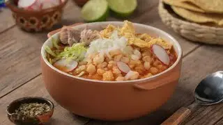 Pozole rojo de pollo y puerco | kiwilimón recetas