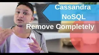 Cassandra  Tutorial#9 Properly uninstall Cassandra NoSql  from Ubuntu Linux | completely remove