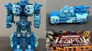 How to transform Calcitron. Transformers star raiders deluxe infernac universe figure