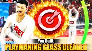 This "PLAYMAKING GLASS CLEANER" Build With a 60 3 POINT RATING is BREAKING NBA 2K23