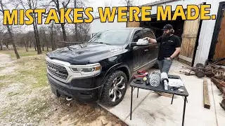 BIGGEST CHANGE YET! 2019 Ram 1500 Air Ride Delete after 250,000 Miles | Truck Central