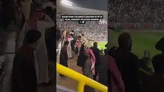 Saudi Fans Celebrate Brahims Fifth Goal