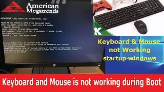 Keyboard and Mouse is not working during Boot [Solved]  | Keyboard Not Working in Windows 10