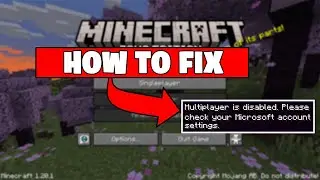 How to fix Multiplayer is Disabled Error in Minecraft 1.20