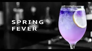 How To Make The Spring Fever Cocktail | Easy Cocktails With Gin | Booze On The Rocks