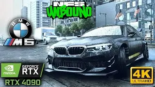 🔵 BMW M5 | CINEMATIC | NFS UNBOUND | RTX 4090 | i9-13900K | 4K