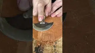 Making leather sheath