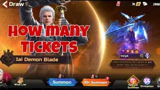 Street Fighter Duel: Devil May Cry Collaboration Event Part 2 Vergil Unboxing