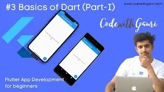 Dart Basics (Part1)|Learn flutter development for beginners🔥| Build your First android & IOS App #3