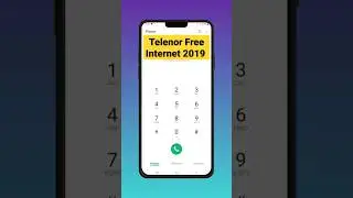 Telenor Free Internet 2019 #freeinternet